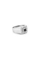 Crypton Men’s Silver Ring