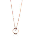 Orbitte Silver Pendant and Earrings Set