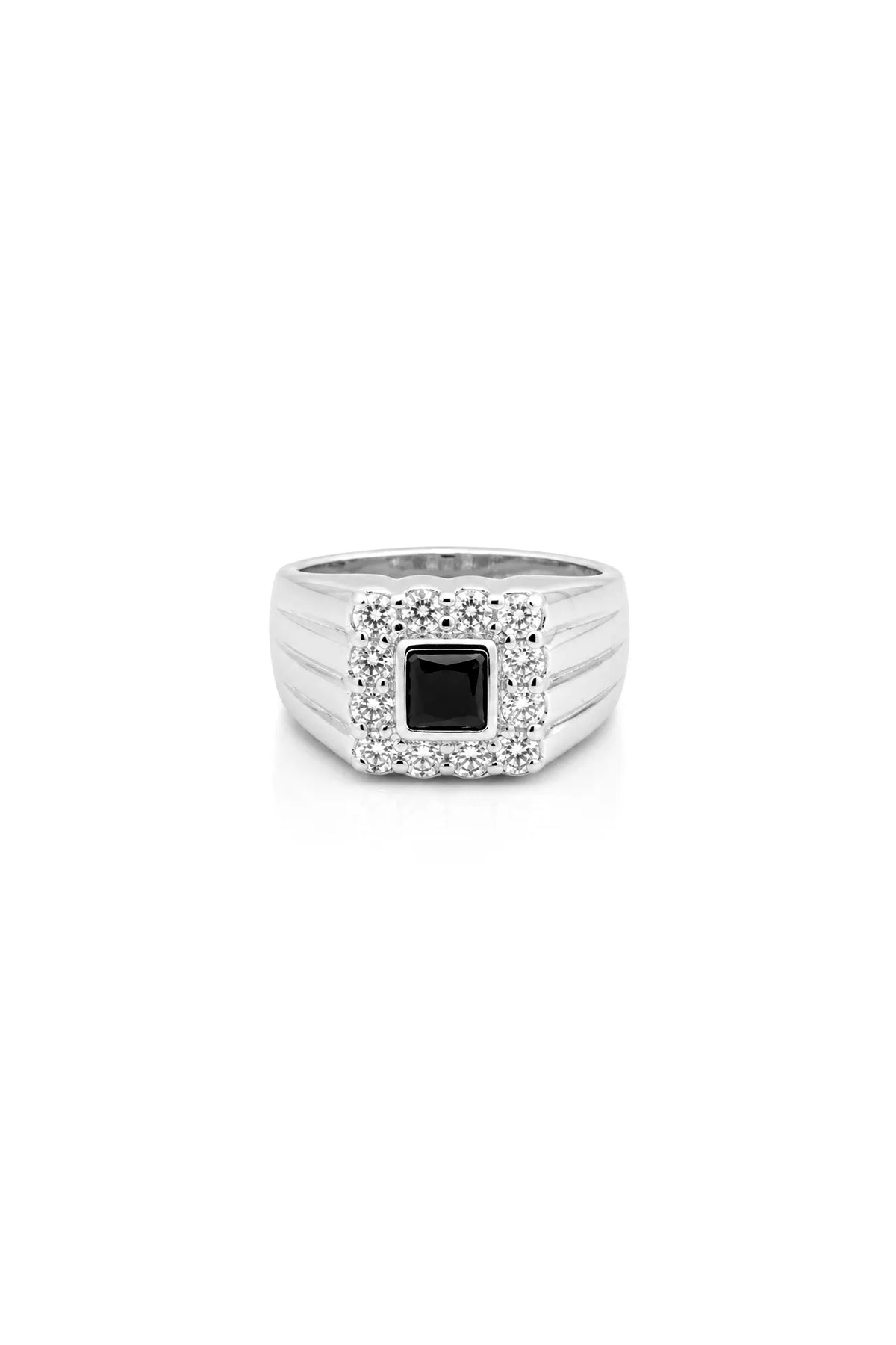 Crypton Men’s Silver Ring