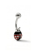 Lucky Ladybug Belly Button Ring
