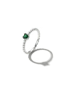 Viridia Silver Ring