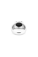 Cyclops Black Men’s Silver Ring