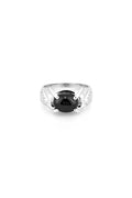 Cyclops Black Men’s Silver Ring