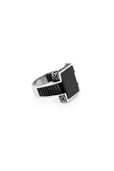 Samson Black Men’s Silver Ring