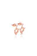 Petaline Silver Pendant and Earrings Set
