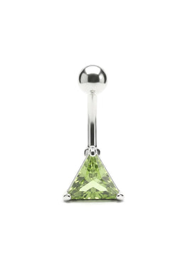 Prism Glow Belly Button Ring