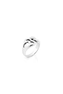 Simple ‘OM’ Men’s Silver Ring