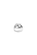 Simple ‘OM’ Men’s Silver Ring