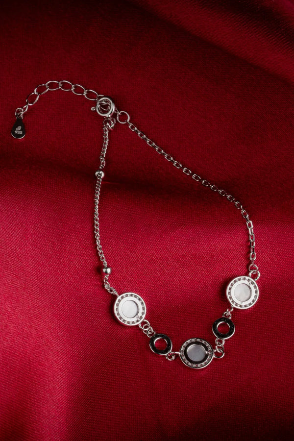 Aurora Harmony Silver Bracelet