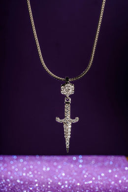 Blade of Eternity Silver Pendant