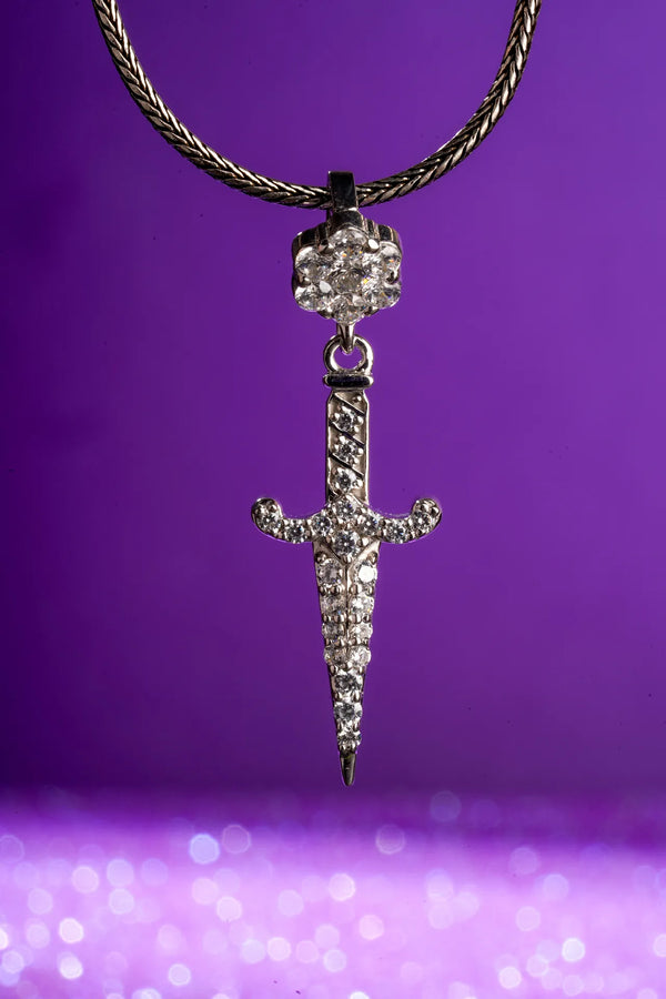 Blade of Eternity Silver Pendant