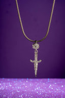 Blade of Eternity Silver Pendant