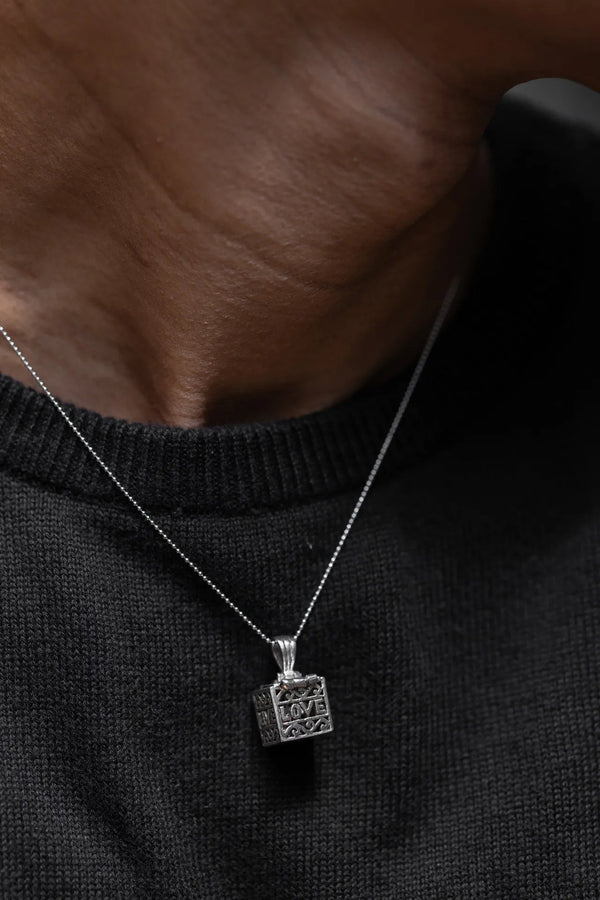 ‘Box of Life’ Men’s Silver Pendant Parman
