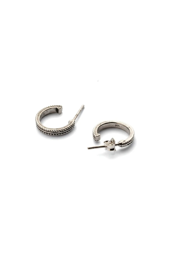 Kyros Silver Studs
