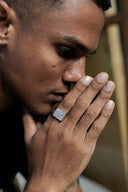 Calypto Men’s Silver Ring