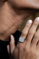 Calypto Men’s Silver Ring