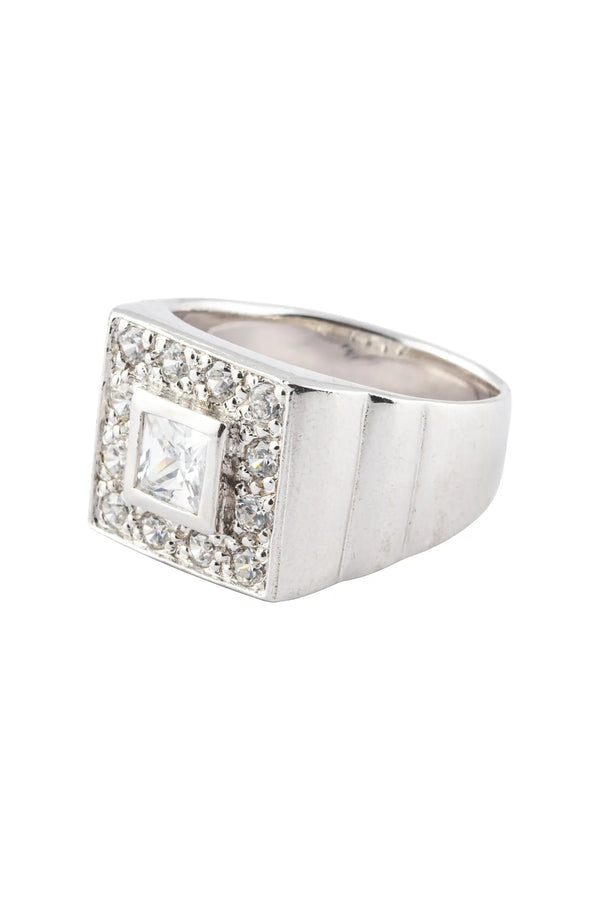 Centura Men’s Silver Ring