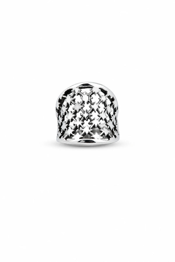 Dimitra Warrior Silver Ring