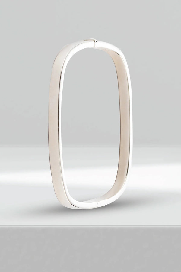 Clarence Sleek Silver Bracelet Parman