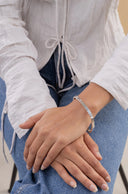 Clarence Sleek Silver Bracelet Parman