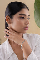 Clarence Sleek Silver Bracelet Parman