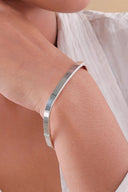 Clarence Sleek Silver Bracelet Parman