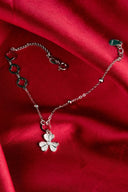Cloverwing Silver Bracelet