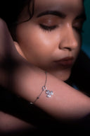 Cloverwing Silver Bracelet