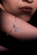 Cloverwing Silver Bracelet