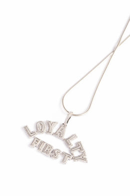 Code Loyal Silver Pendant