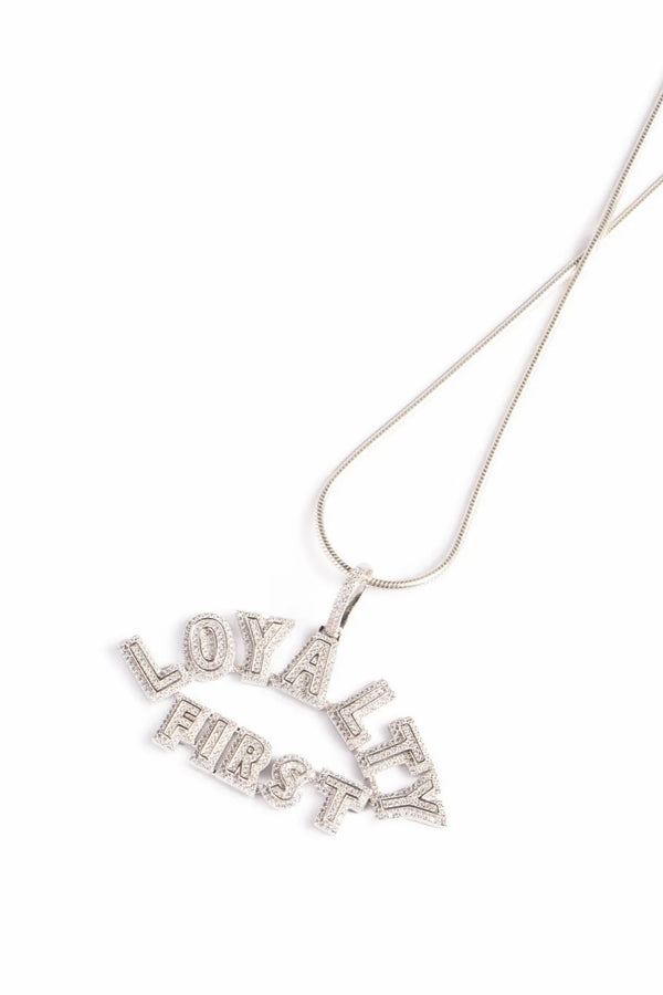 Code Loyal Silver Pendant