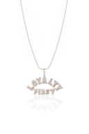 Code Loyal Silver Pendant