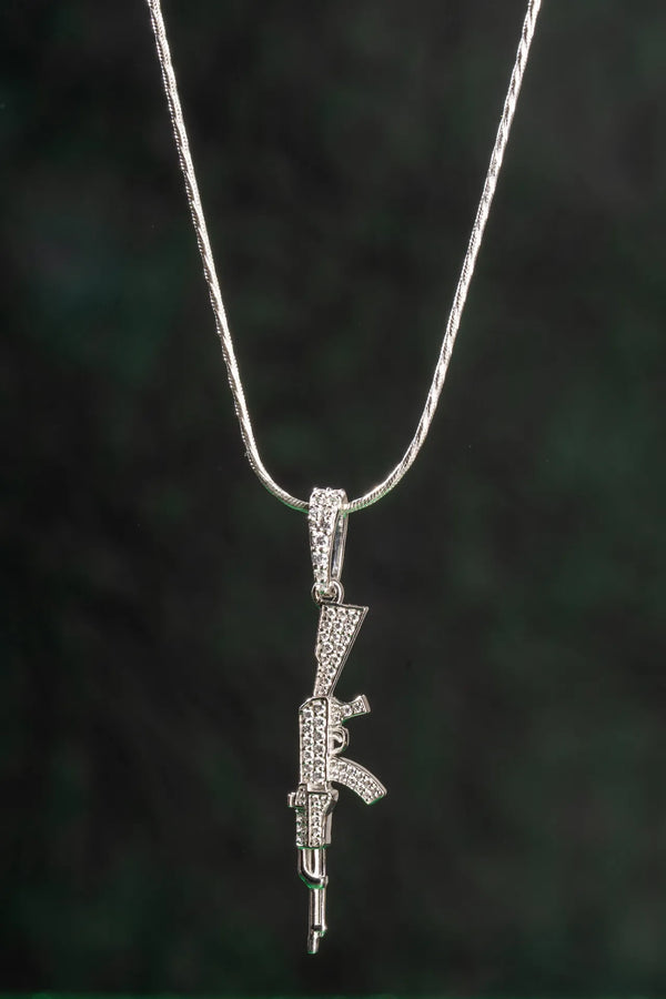 Cold Shot Silver Pendant