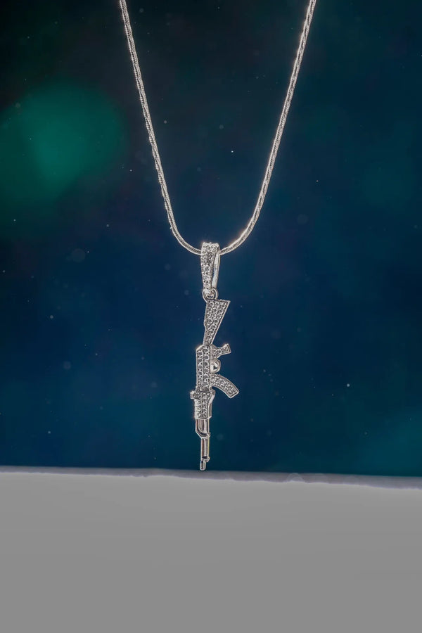 Cold Shot Silver Pendant
