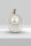 Ava Pearl Silver Pendant