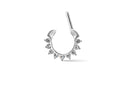 Vespera Silver Septum Ring