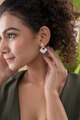 Augusta Kite Silver Earrings Parman