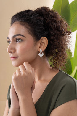 Augusta Kite Silver Earrings Parman