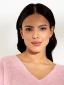 Mariselle Silver Pendant and Earrings Set