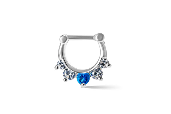 Nerin Silver Septum Ring