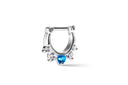 Nerin Silver Septum Ring