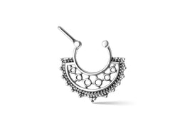 Svelda Silver Septum Ring