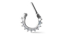 Irene Silver Septum Ring