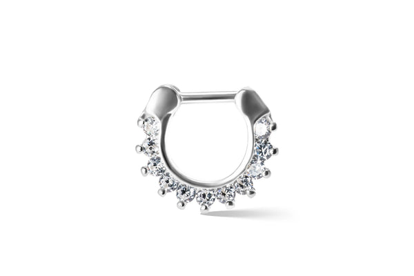 Irene Silver Septum Ring