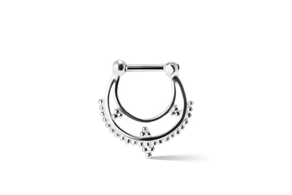 Mivera Silver Septum Ring