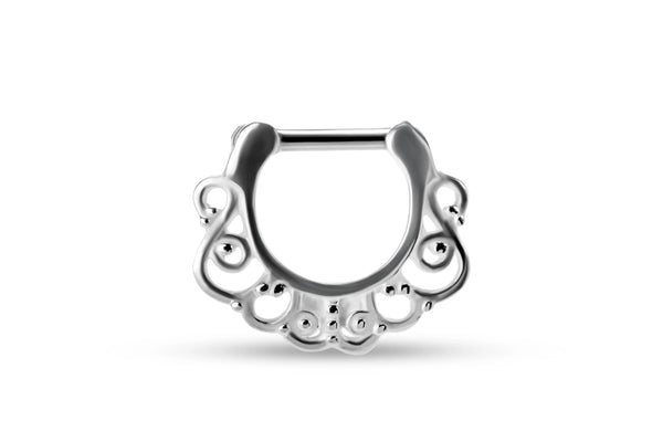 Aurali Silver Septum Ring