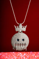 Crown of Ice Silver Pendant