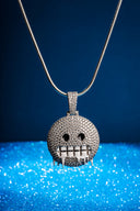 Icy Grit Silver Pendant