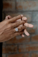 Cosmic Men’s Silver Ring