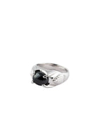 Cyclops Black Men’s Silver Ring